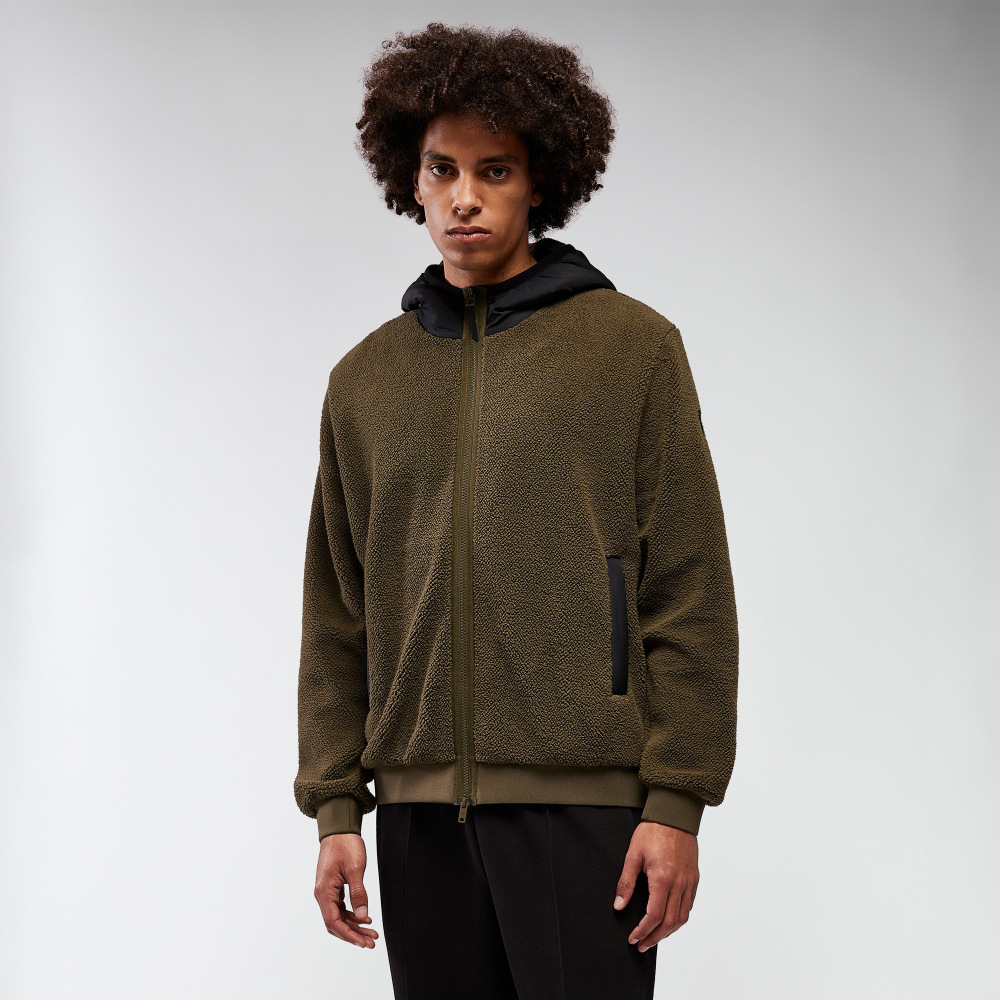 SUDADERA SAPPORO HOODED MGRN/NS