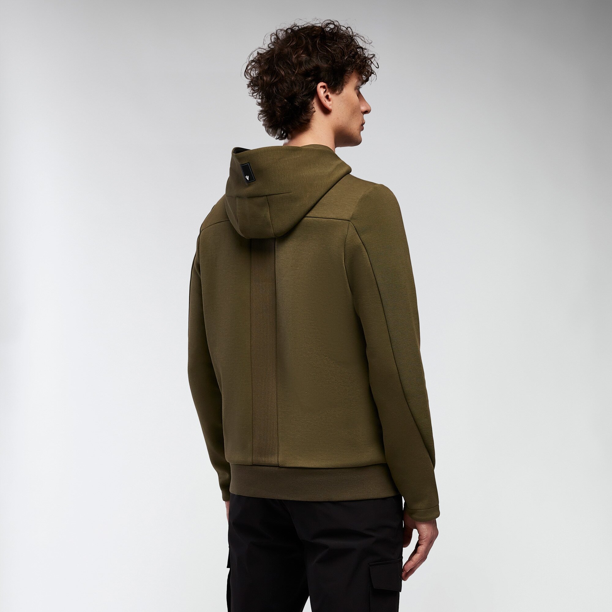 CHAQUETA MIDNIGHT HOODED MGRN/LMGRN