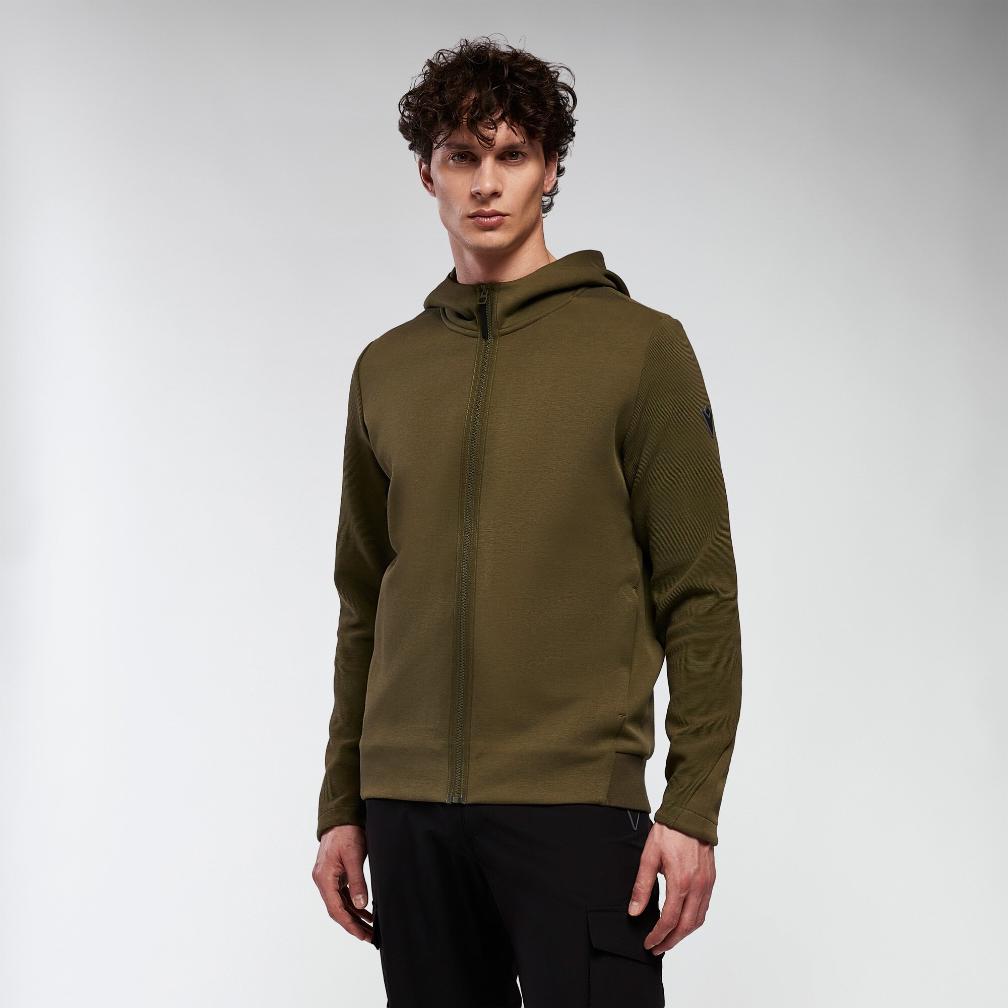 CHAQUETA MIDNIGHT HOODED MGRN/LMGRN