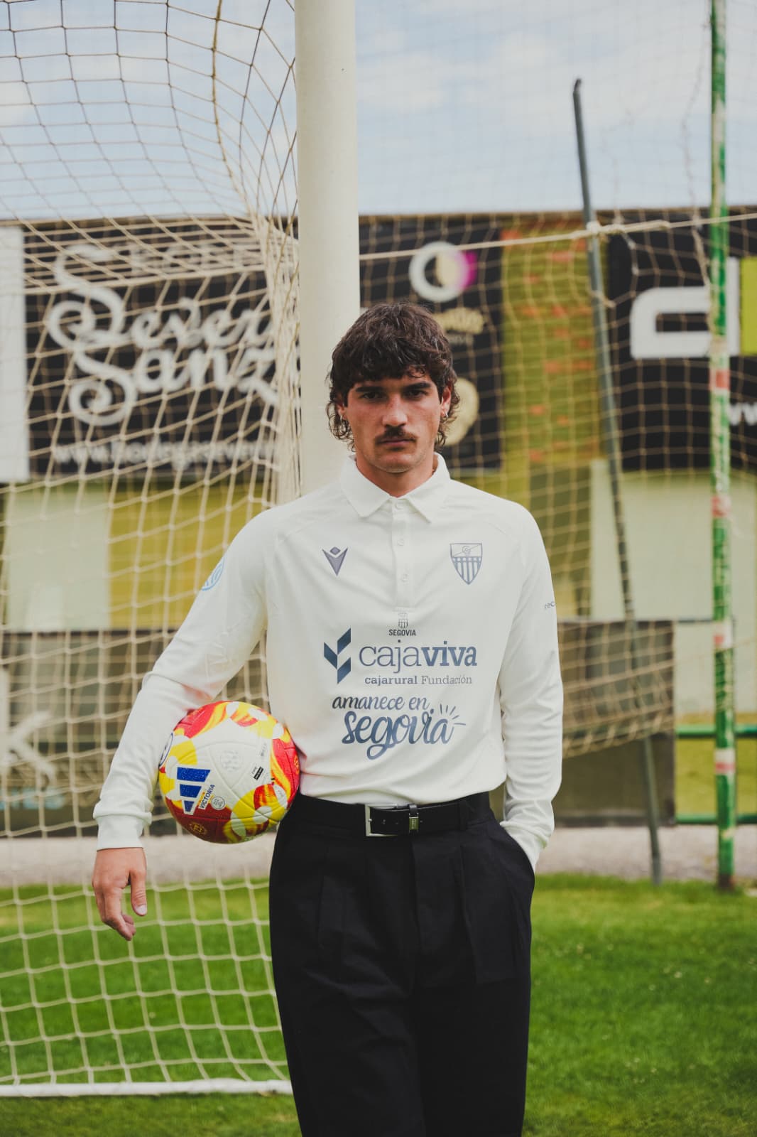 Camiseta segunda manga larga Gimnastica Segoviana 26/27 