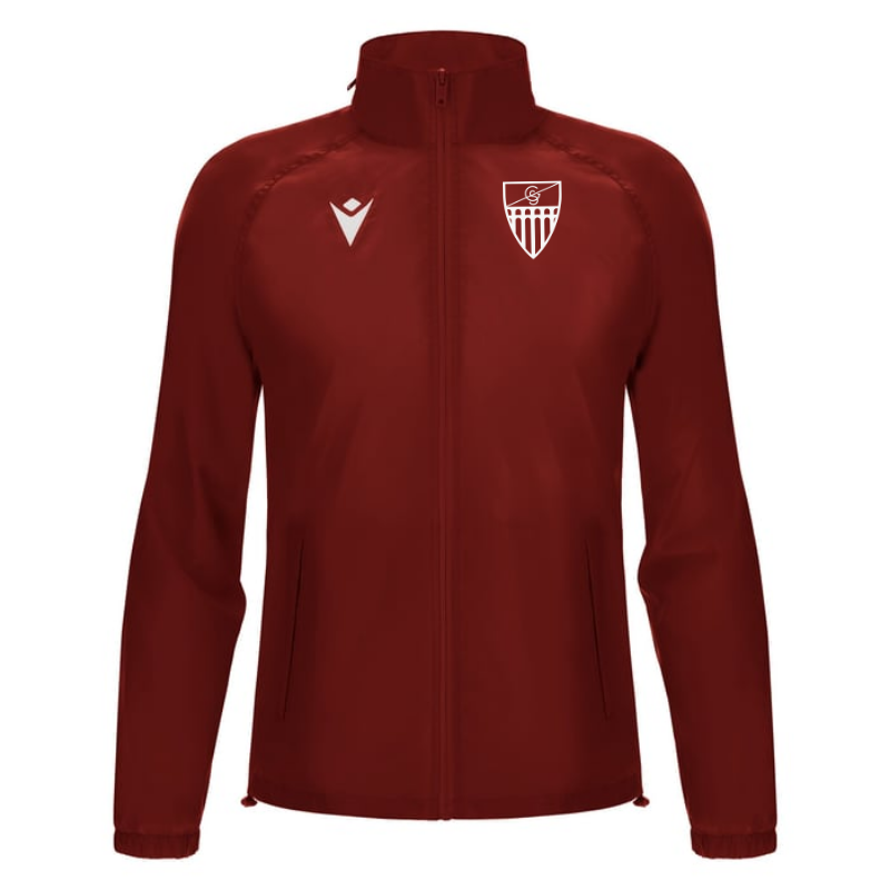 Chubasquero jugadores Gimnastica Segoviana